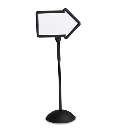 Safco Signs & Sign Holders, 64.25", 25.5", Enameled Steel; Powder-Coated Steel Frame 4173BL